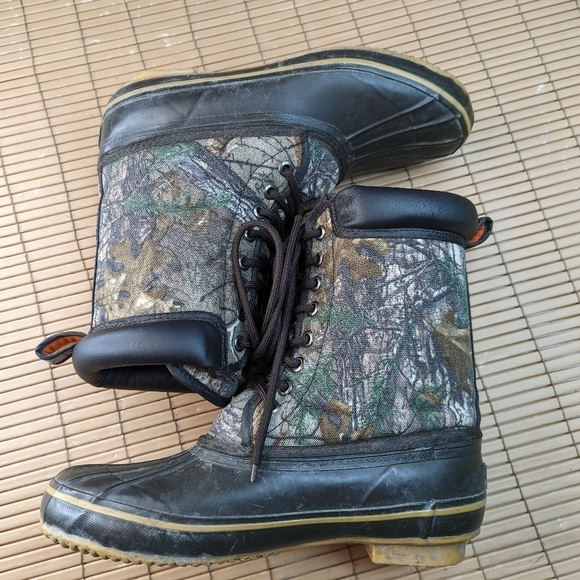 Game Winner men's duck boot. Camouflage. Waterproof. Thermolite Insulation. Wint - Picture 7 of 11